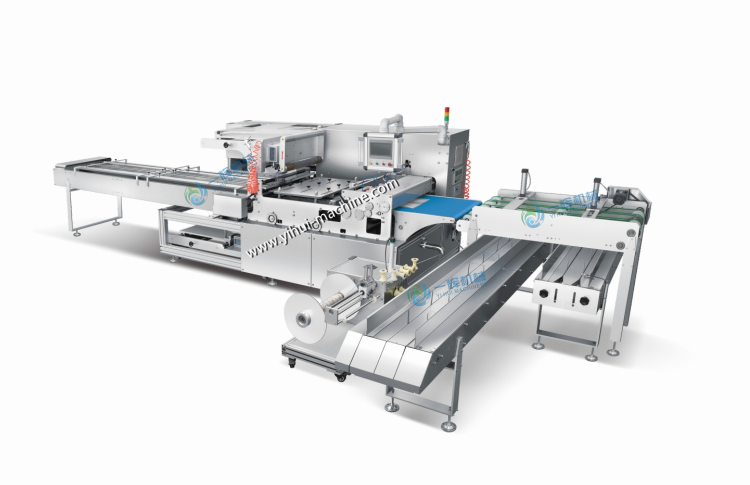 Model TPAL-250 Thermoforming Packaging Line machine overview, multiple stations, advanced control panel